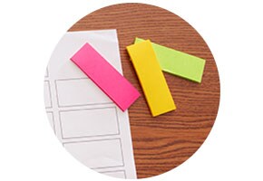 Post-it® sidemarkører
